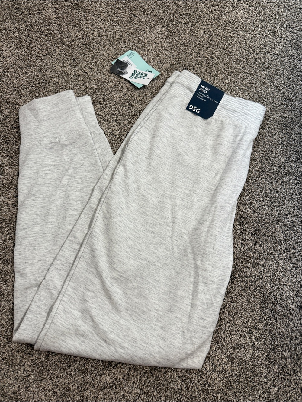 DSG Light Heather Gray Women’s Jogger Sweatpants